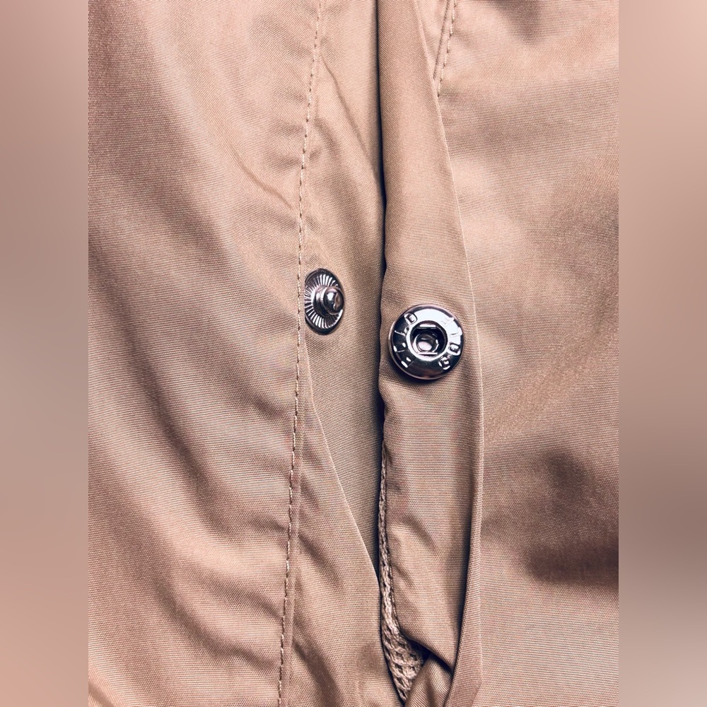VTG 90s Polo Golf Ralph Lauren Windbreaker Pullover Jacket in Tan - Picture 3 of 13